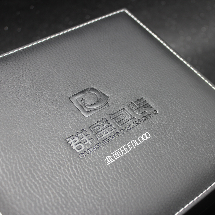 皮革手表盒燙黑金 皮革手表盒燙黑金